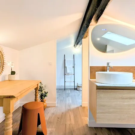 151 - Terrasse & Jacuzzi, Rue Trivalle, Pied De La Cite De - Climatisation, Netflix, Fibre Apartment *