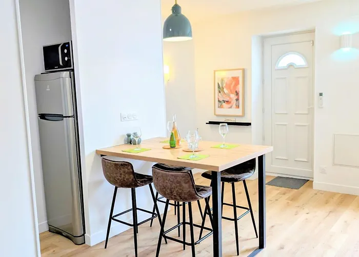 151 - Terrasse & Jacuzzi, Rue Trivalle, Pied De La Cite De - Climatisation, Netflix, Fibre Lägenhet *